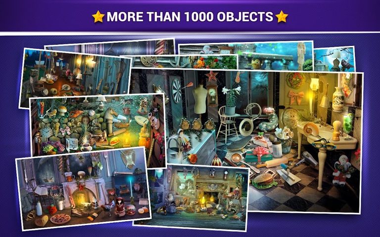 Screenshot 2: Hidden Objects Haunted House – Cursed Places