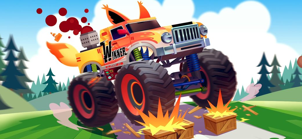 Captura 1: Monster Truck Go: Racing Games 4+