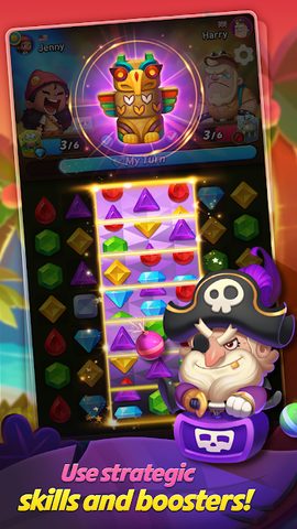 Screenshot 4: JungleGem Match : PvP Match3