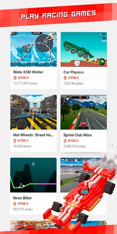 Screenshot 4: Y8 Mobile app