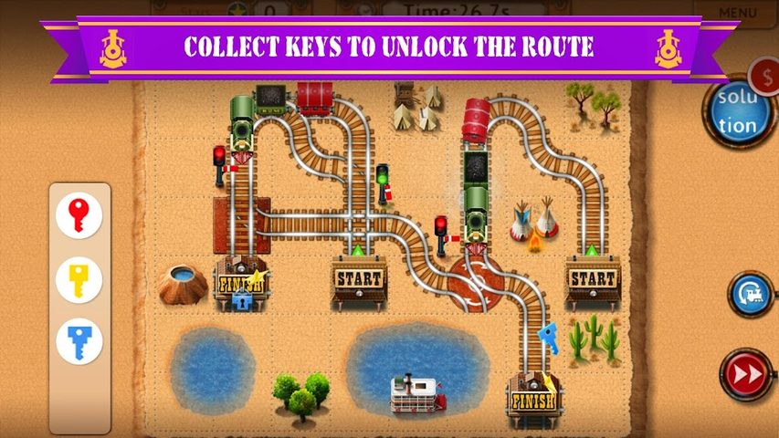 Screenshot 5: Rail Maze 2 : Train puzzler