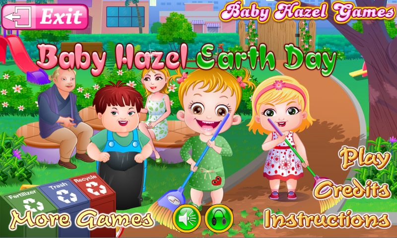 Screenshot 2: Baby Hazel Earth Day