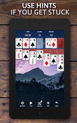 Captura 20: Experiencia de solitario clásico en tu teléfono