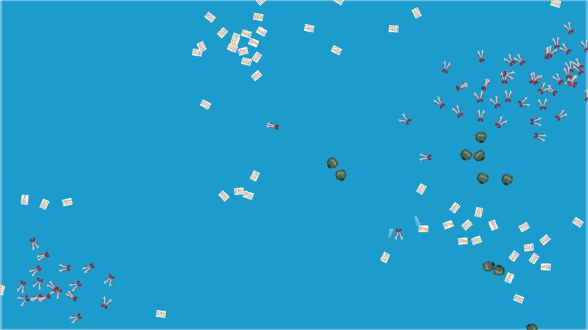 Captura 2: Arena de Evolución: Un Sandbox de Piedra, Papel o Tijera