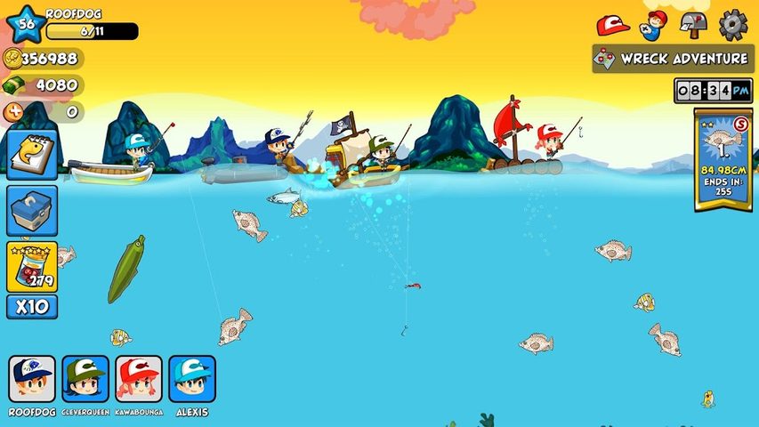 Captura 4: Pausa de Pesca Online