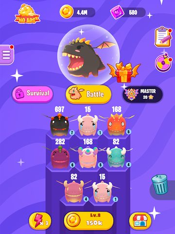 Screenshot 19: Dragon Wars io: Merge Dragons