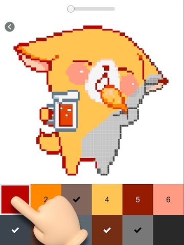 Screenshot 21: Pixel Art 2021 - Colour by Numbers