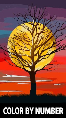 Screenshot 1: ColorPlanet® Oil Painting game