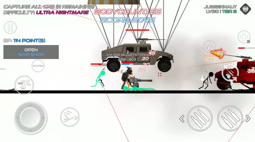 Captura 9: Stick Warfare: Golpe de sangre