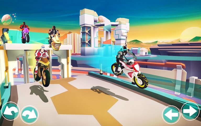 Screenshot 15: Gravity Rider: Space Bike Race