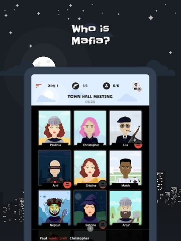 Screenshot 9: Party Mafia - Play Mafia Online