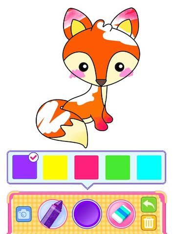 Screenshot 5: Unicorn Coloring Drawing Games