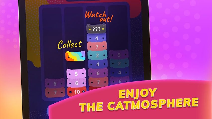 Скриншот 7: Catris: Уникальная игра-стекера с кошками