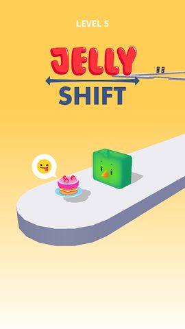 Screenshot 1: Jelly Shift - Obstacle Course