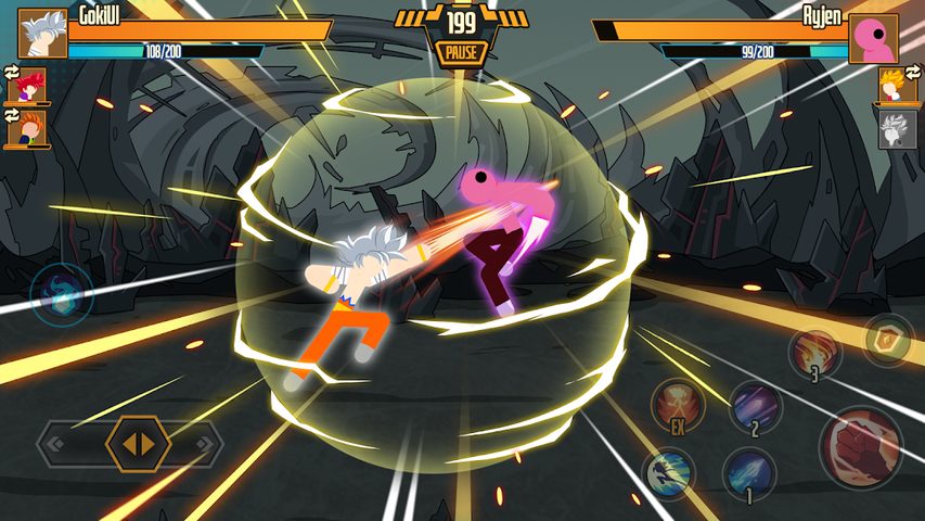 Screenshot 9: Stickman Dragon Fight - Super