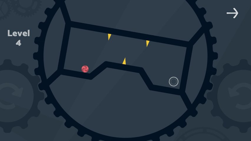 Screenshot 1: Gravity Gear: physical puzzles