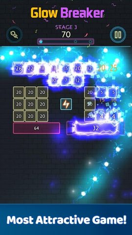 Screenshot 2: Glow Breaker