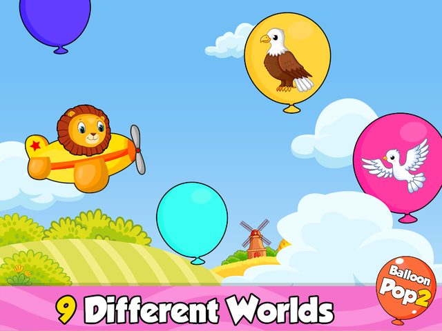 Скриншот 8: Бесплатная обучающая игра 'Лопни шарик' для детей