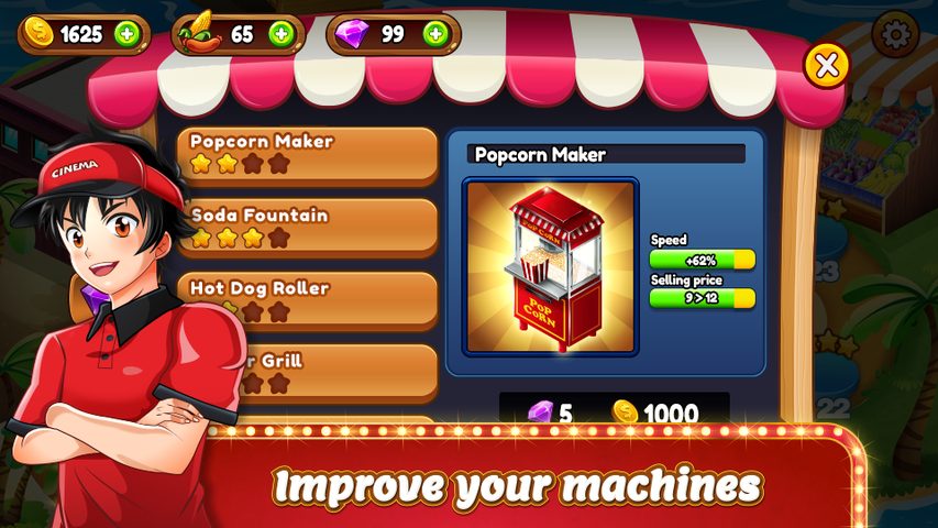 Screenshot 15: Cinema Panic 2: Cooking game