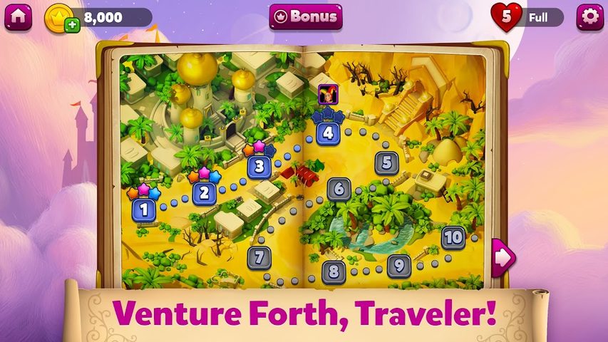 Screenshot 2: Solitaire Heaven - TriPeaks