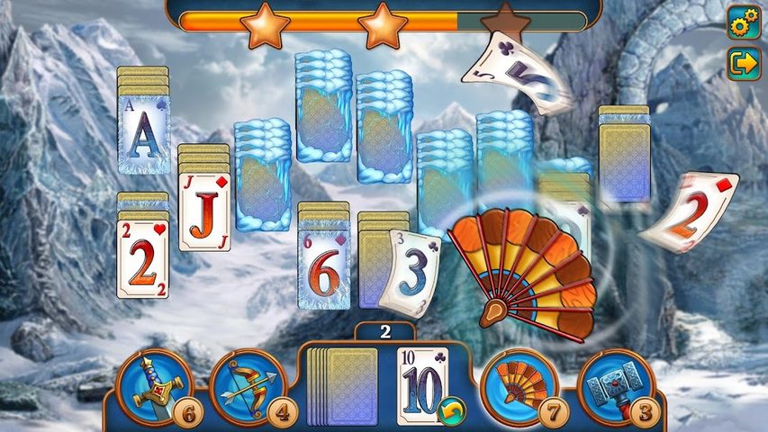 Screenshot 8: Tri Peaks Offline Solitaire