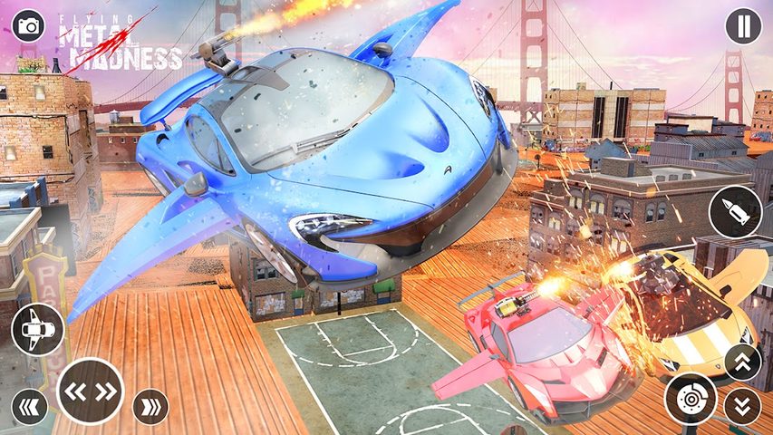 Captura 20: Coche Volador Robot: Disparos