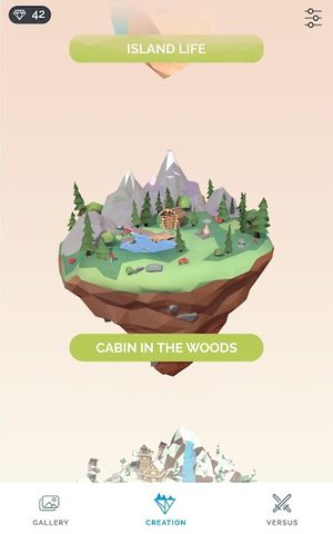 Screenshot 9: Poly Island: create, color, re