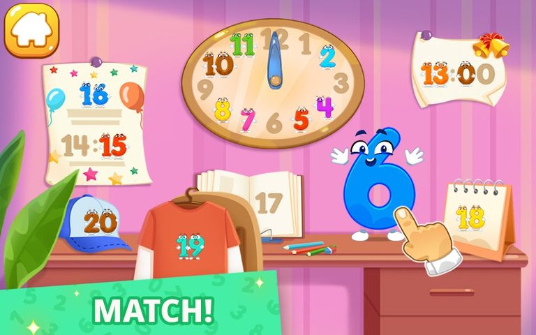 Captura 2: Numbers for kids - learn to count 123 games!