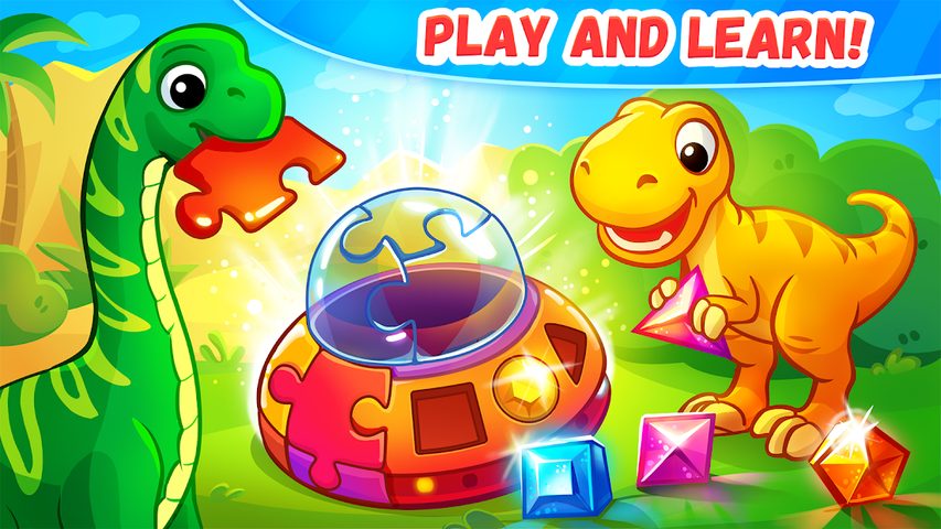 Captura 2: Juegos de Dinosaurios para Niños Pequeños