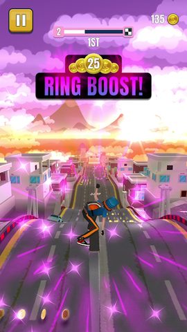 Screenshot 1: Faily Skater Street Racer