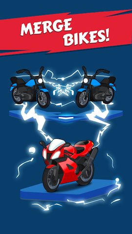 Screenshot 21: Merge Bike game Idle Tycoon