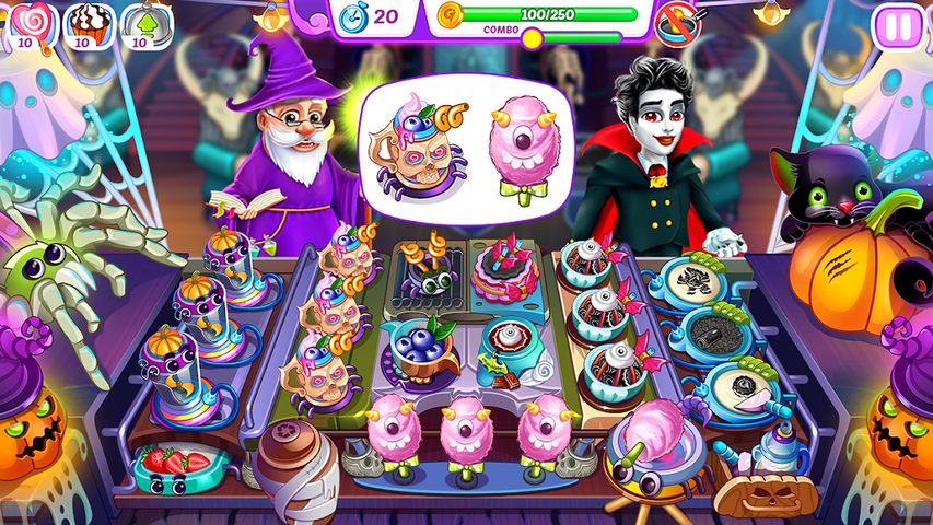 Screenshot 7: Halloween Madness Cooking Game