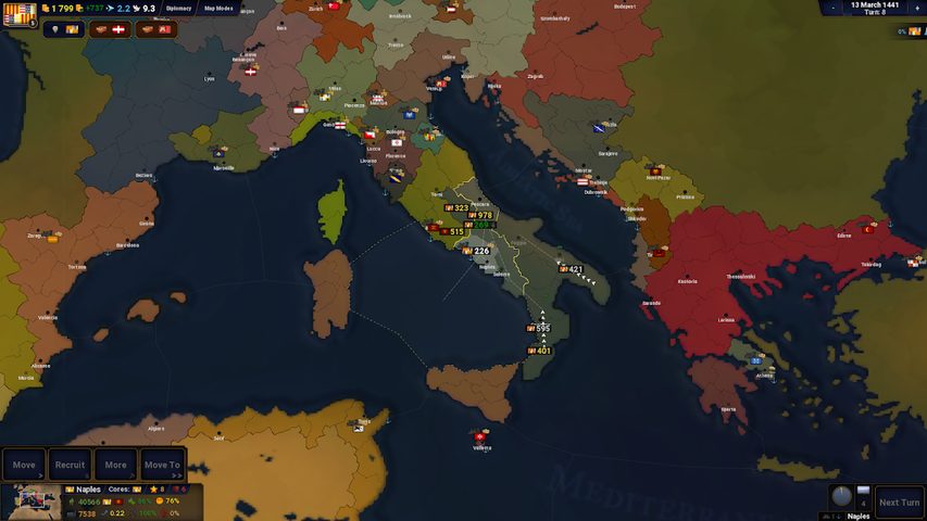 Screenshot 3: Age of History II - Lite