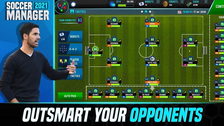 Скриншот 5: Бесплатная игра по управлению футбольным клубом