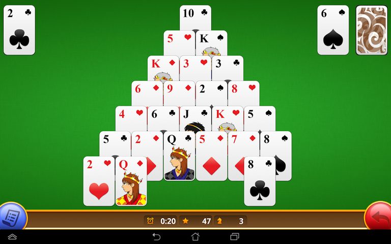 Captura 4: Pirámide Solitario Clásico Gratis