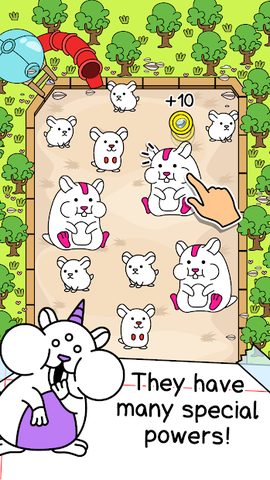 Screenshot 2: Hamster Evolution: Merge Idle