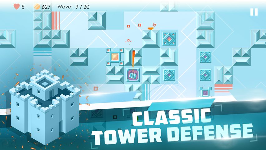 Screenshot 1: Mini TD 2: Relax Tower Defense