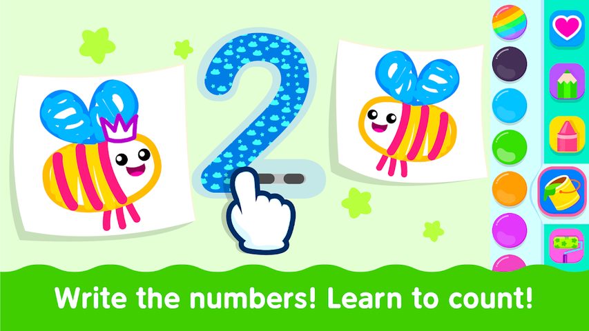 Screenshot 13: Bini Toddler Drawing Apps! Coloring Games for Kids