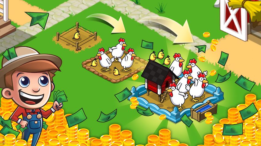 Screenshot 3: Idle Farming Empire