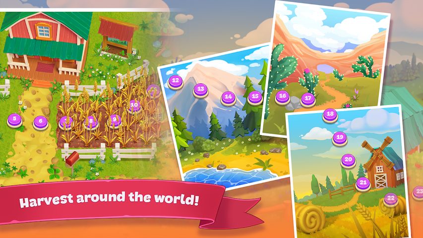 Screenshot 2: Harvest Season - Farm & Match
