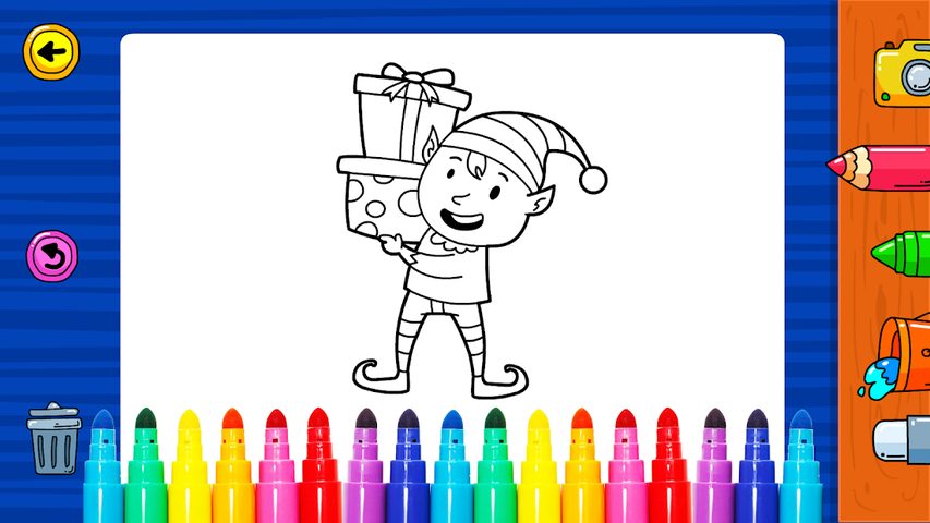 Screenshot 7: Christmas Coloring Games