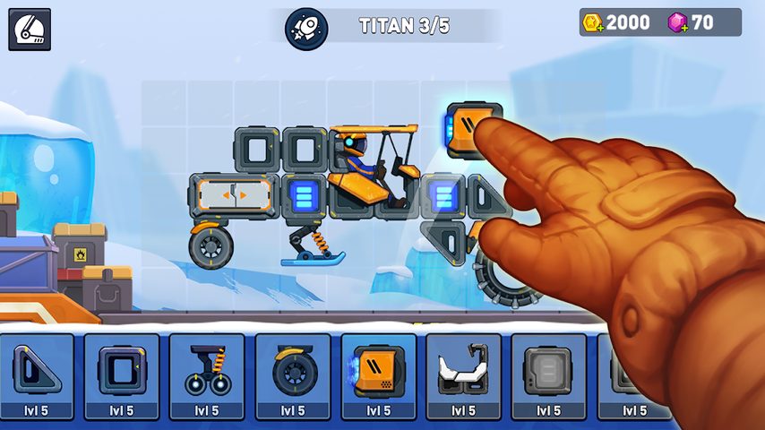 Screenshot 11: Rovercraft 2: Race a space car