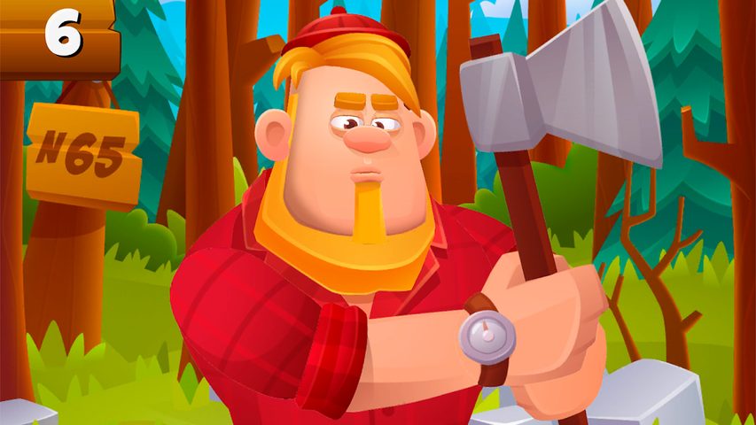 Screenshot 5: Slashy-Bashy: Lumberjack Story