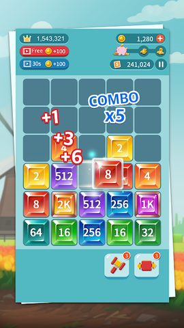 Screenshot 6: Jewel Number Mania: Merge Game