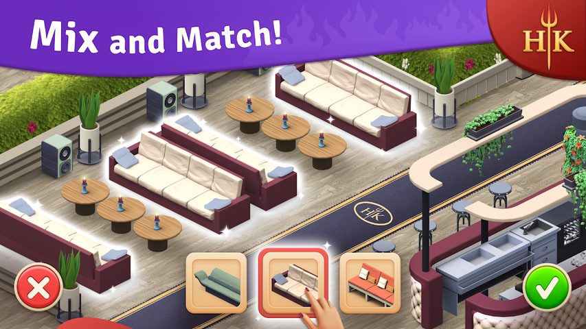 Captura 2: El reto del restaurante: diseño y combinación