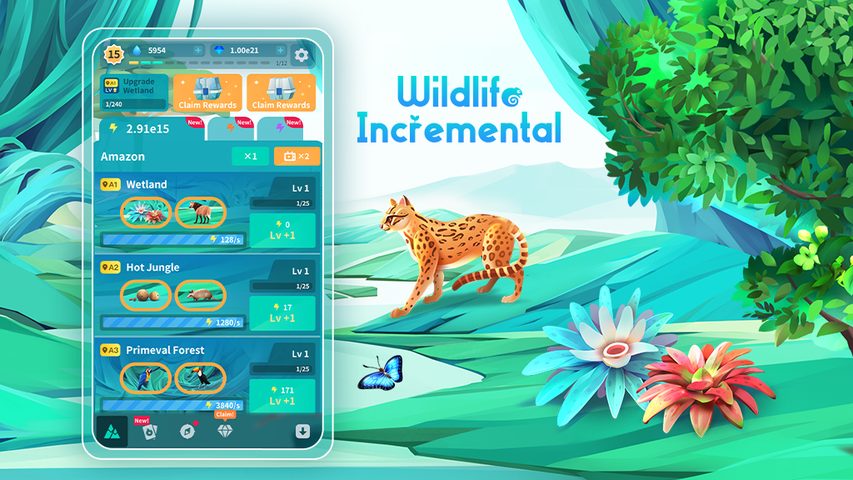 Screenshot 7: Wildlife Incremental Idle Game
