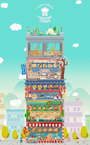 Screenshot 17: Solitaire Cooking Tower