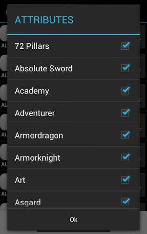 Screenshot 16: FC Buddyfight Database