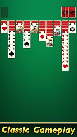 Captura 1: Juego de Cartas Solitario Araña