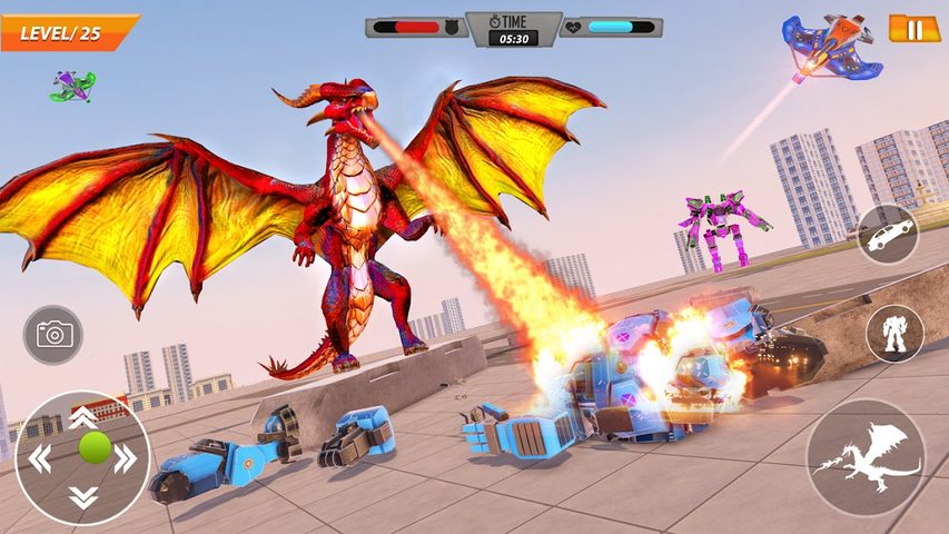 Screenshot 18: Monster Truck Robot Car Game